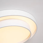 Melody Ceiling Light, Cylinder Shade, Integrated LED, White Grey Black