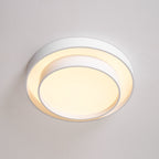 Melody Ceiling Light, Cylinder Shade, Integrated LED, White Grey Black