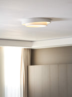 Melody Ceiling Light, Cylinder Shade, Integrated LED, White Grey Black
