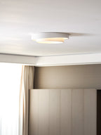 Melody Ceiling Light, Cylinder Shade, Integrated LED, White Grey Black