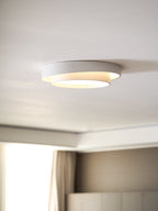 Melody Ceiling Light, Cylinder Shade, Integrated LED, White Grey Black