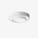 Melody Ceiling Light, Cylinder Shade, Integrated LED, White Grey Black