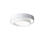 Melody Ceiling Light, Cylinder Shade, Integrated LED, White Grey Black