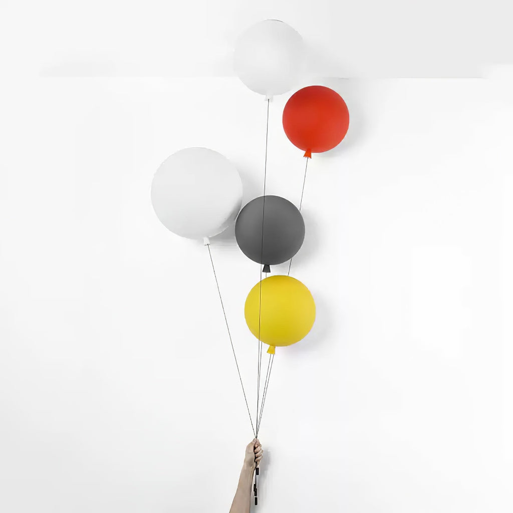 Balloon Dream Wall Sconce, Polymer Shade, E27 LED, 8 Colours