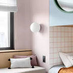 Balloon Dream Wall Sconce, Polymer Shade, E27 LED, 8 Colours