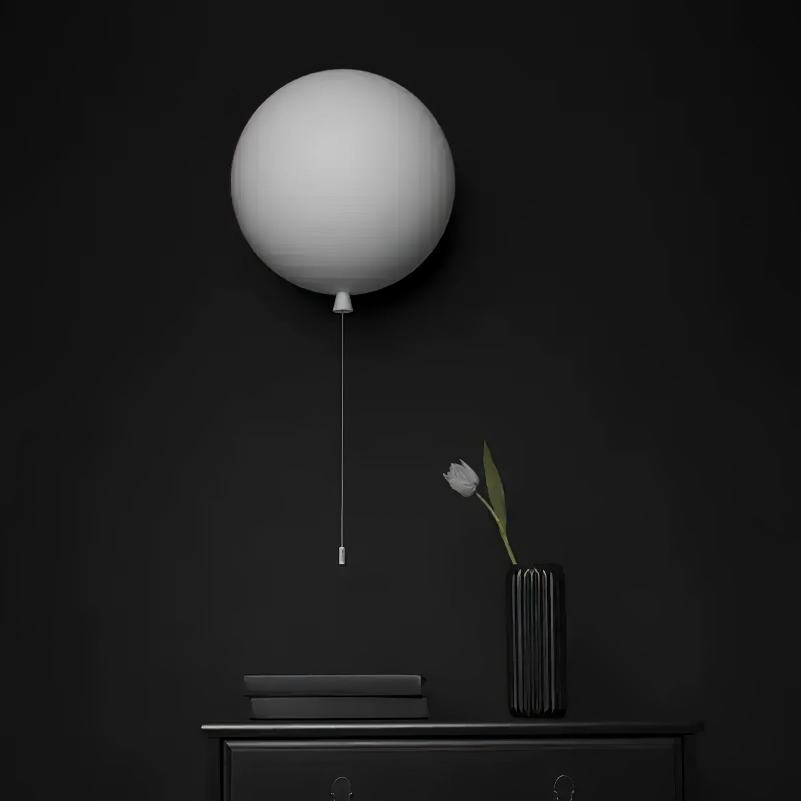 Balloon Dream Wall Sconce, Polymer Shade, E27 LED, 8 Colours
