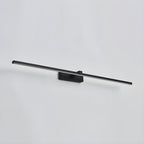Linear wall light shown above a vanity counter