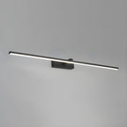 Linear Wall Light, Slim Metal LED Bar, Black, Dimmable, for Mirror or Vanity