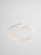 Pendant Light, Latticed Iron Mesh Shade, Black or White, Integrated LED