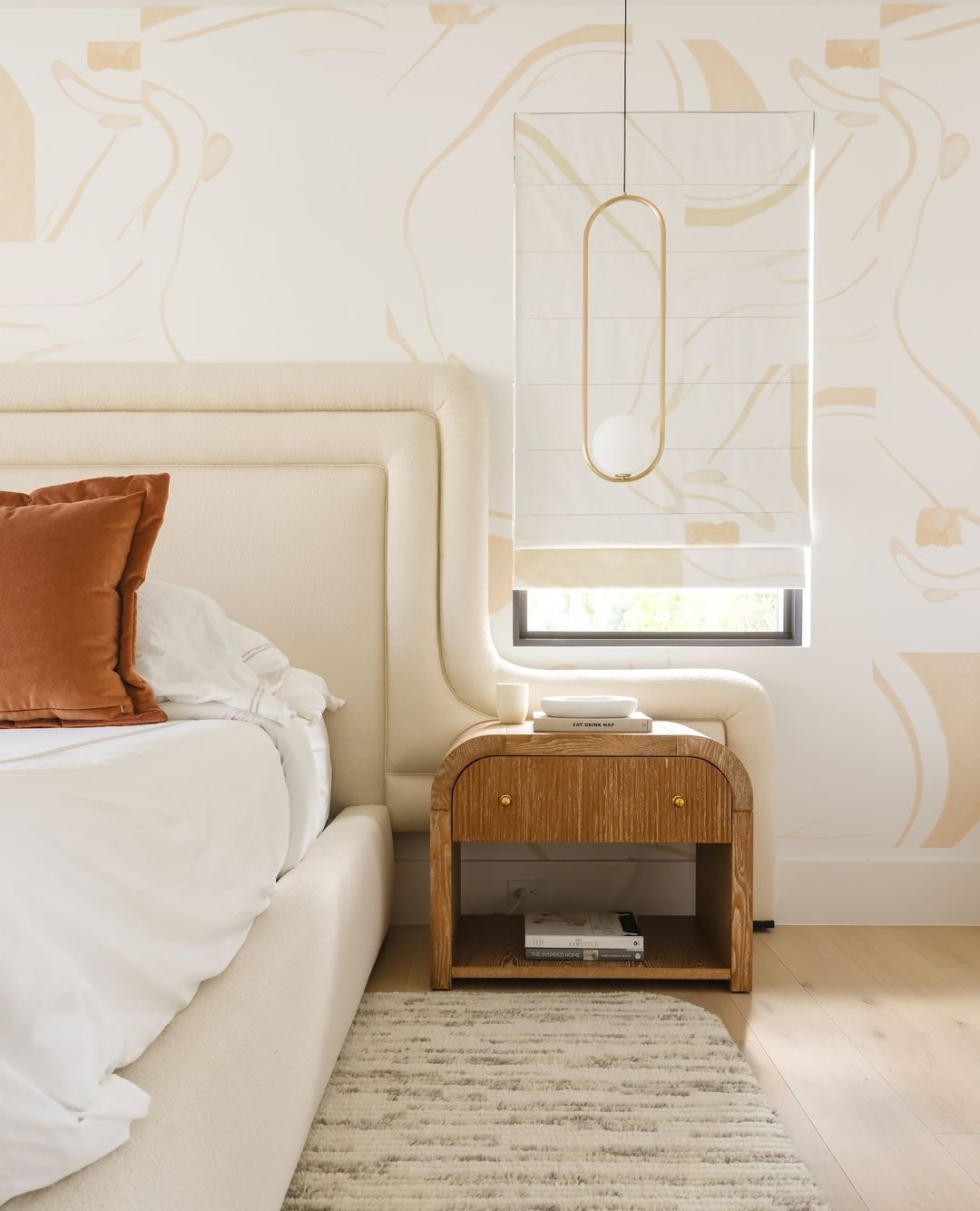 Mila Pendant Light, White Glass Globe, Brass, Black or Silver, E27