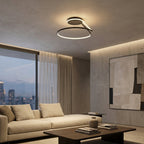 Diffused-Glow Ceiling Light With Sleek Minimalist Silhouette