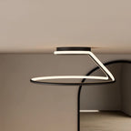 Diffused-Glow Ceiling Light With Sleek Minimalist Silhouette