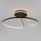 Diffused-Glow Ceiling Light With Sleek Minimalist Silhouette