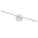 Aluminium Bar Wall Sconce, Slim LED Light With Iron Frame, Nordic Minimalist