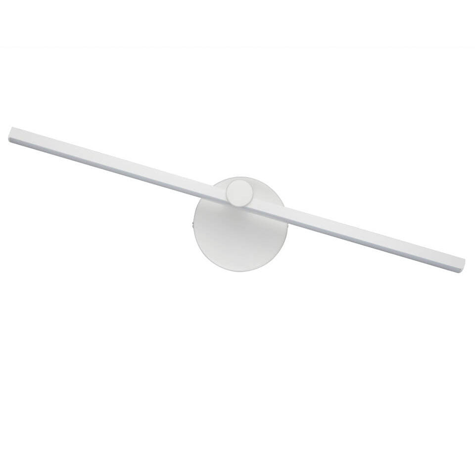 Aluminium Bar Wall Sconce, Slim LED Light With Iron Frame, Nordic Minimalist
