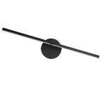 Aluminium Bar Wall Sconce, Slim LED Light With Iron Frame, Nordic Minimalist