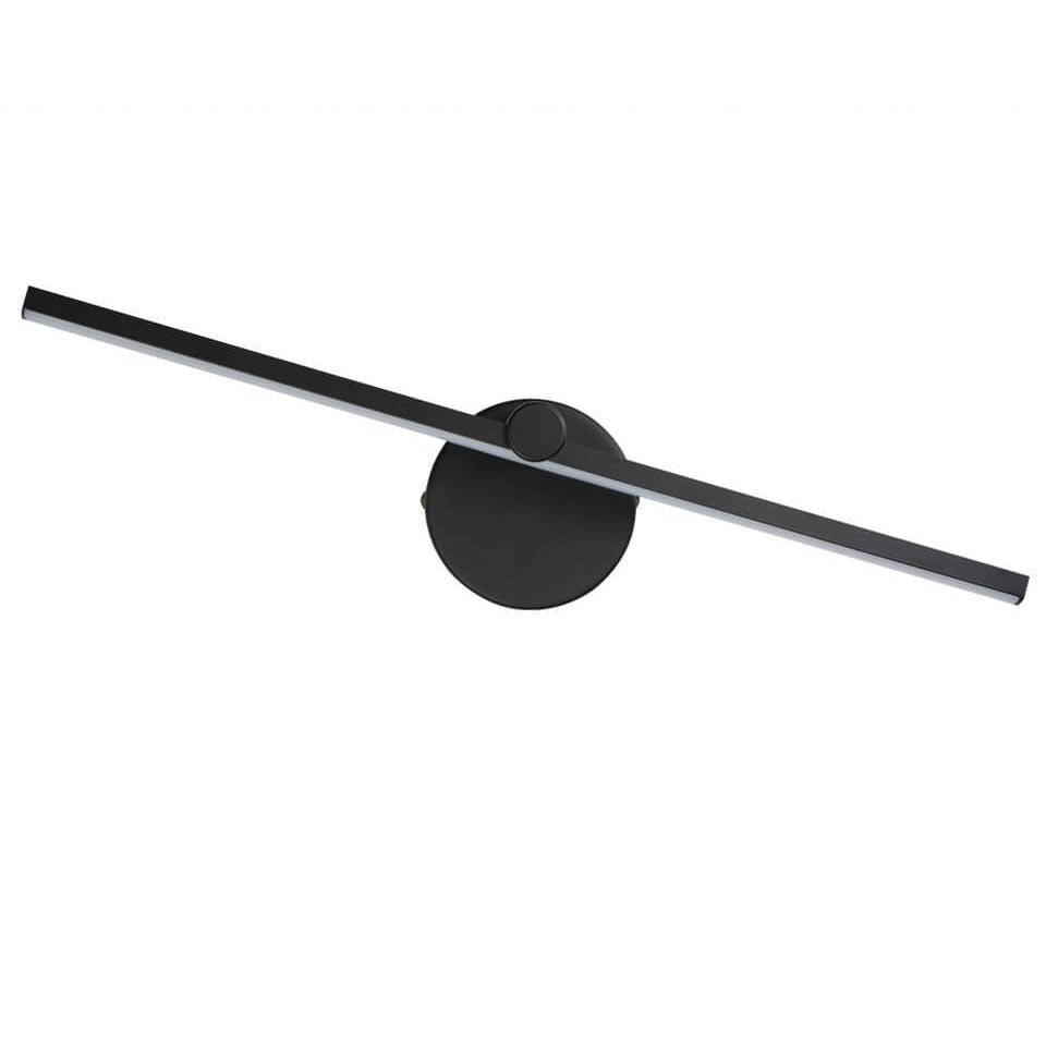 Aluminium Bar Wall Sconce, Slim LED Light With Iron Frame, Nordic Minimalist