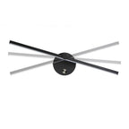 Aluminium Bar Wall Sconce, Slim LED Light With Iron Frame, Nordic Minimalist