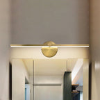Aluminium Bar Wall Sconce, Slim LED Light With Iron Frame, Nordic Minimalist