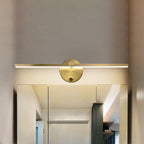 Aluminium Bar Wall Sconce, Slim LED Light With Iron Frame, Nordic Minimalist