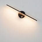 Aluminium Bar Wall Sconce, Slim LED Light With Iron Frame, Nordic Minimalist
