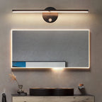 Aluminium Bar Wall Sconce, Slim LED Light With Iron Frame, Nordic Minimalist