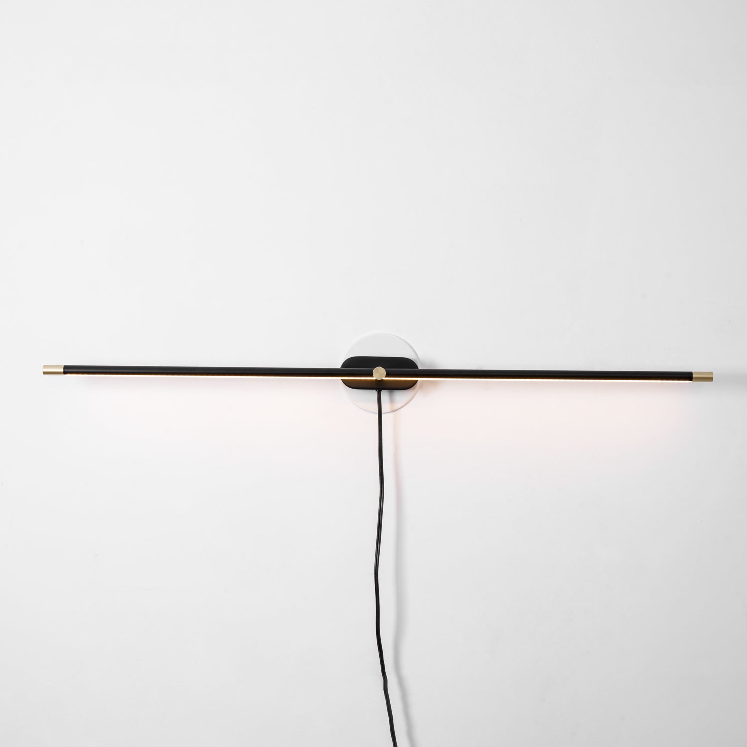Wall Lamp, Minimalist Linear LED Bar, Plug-In, Aluminium, 3000K Dimmable