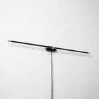 Wall Lamp, Minimalist Linear LED Bar, Plug-In, Aluminium, 3000K Dimmable