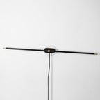 Wall Lamp, Minimalist Linear LED Bar, Plug-In, Aluminium, 3000K Dimmable