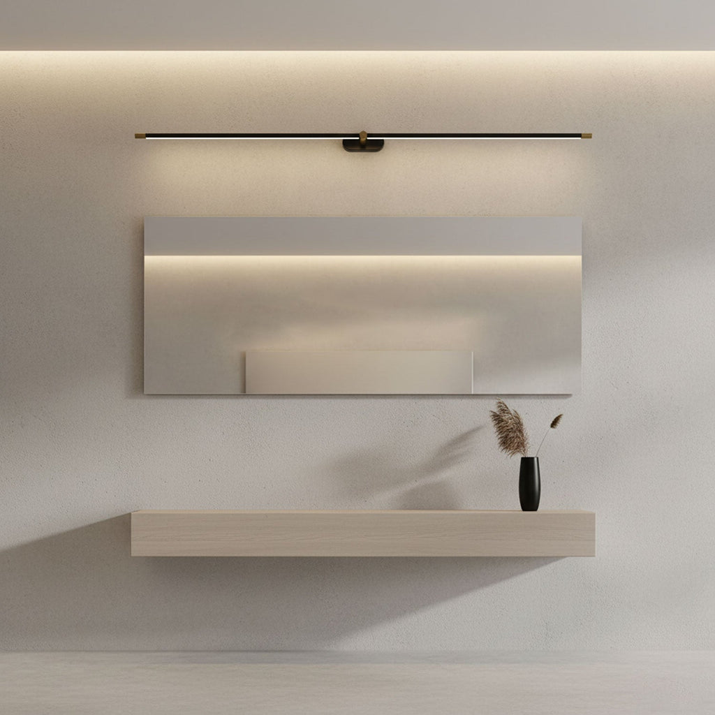 Wall Lamp, Rechargeable Cordless Linear LED, USB, Remote Dimmable