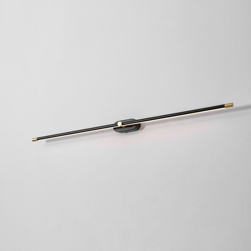 Wall Lamp, Rechargeable Cordless Linear LED, USB, Remote Dimmable