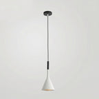 Aluminum Cone Pendant Light, Nordic Minimalist Design, 12-Inch Drop
