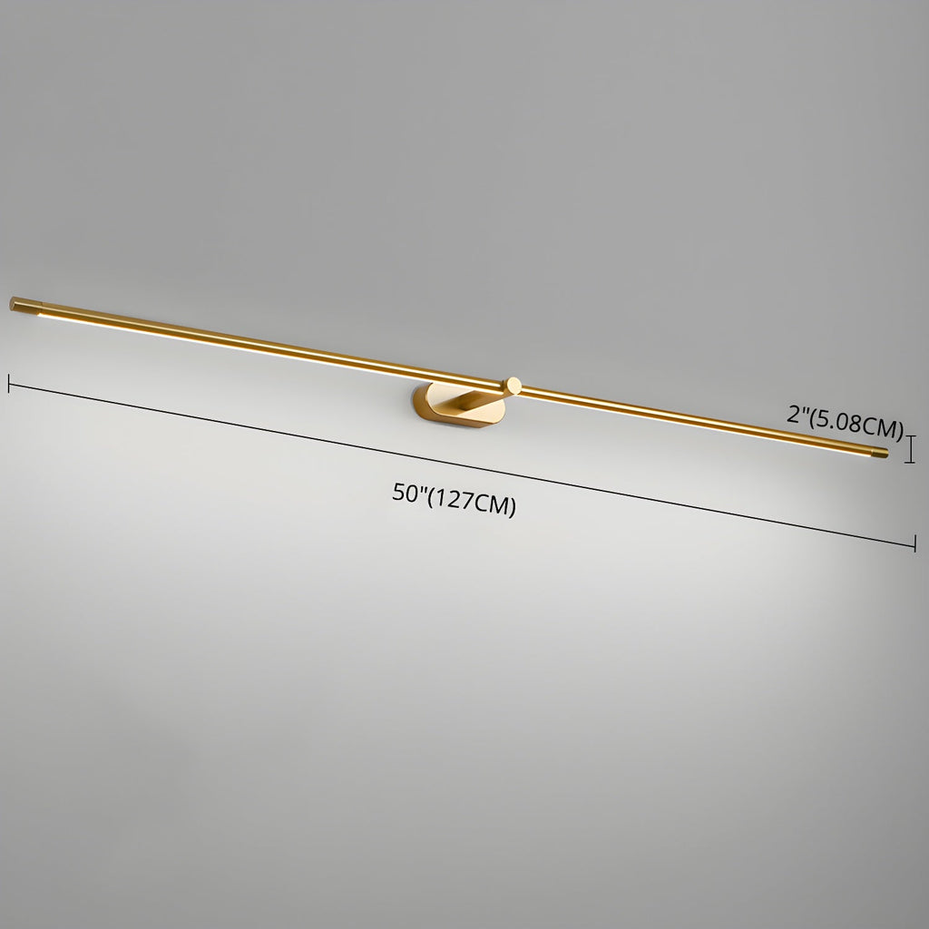 Wall Lamp, Rechargeable Cordless Linear LED, USB, Remote Dimmable