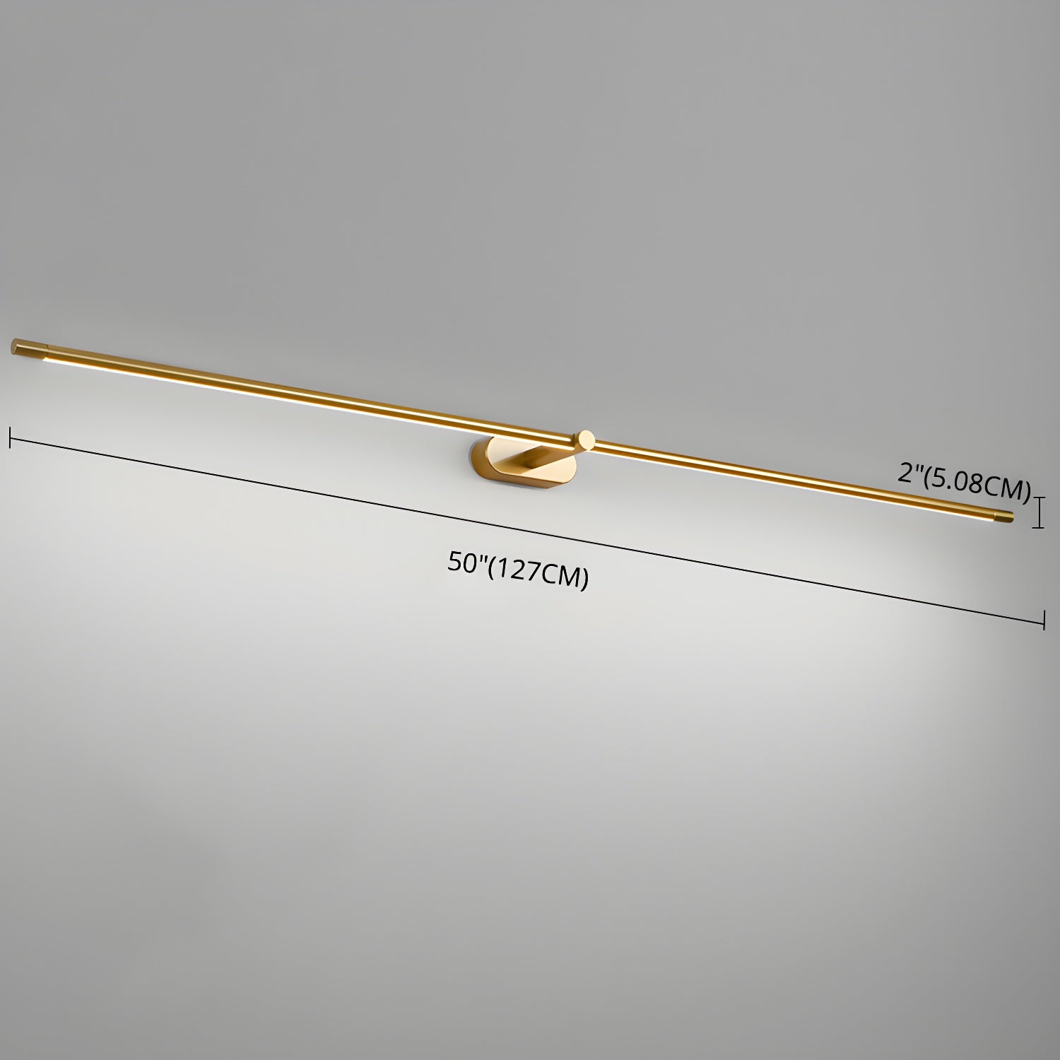 Wall Lamp, Rechargeable Cordless Linear LED, USB, Remote Dimmable