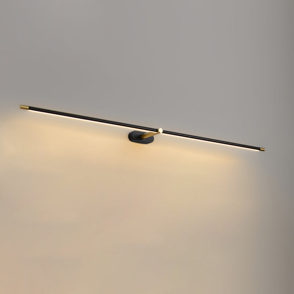 Wall Lamp, Rechargeable Cordless Linear LED, USB, Remote Dimmable