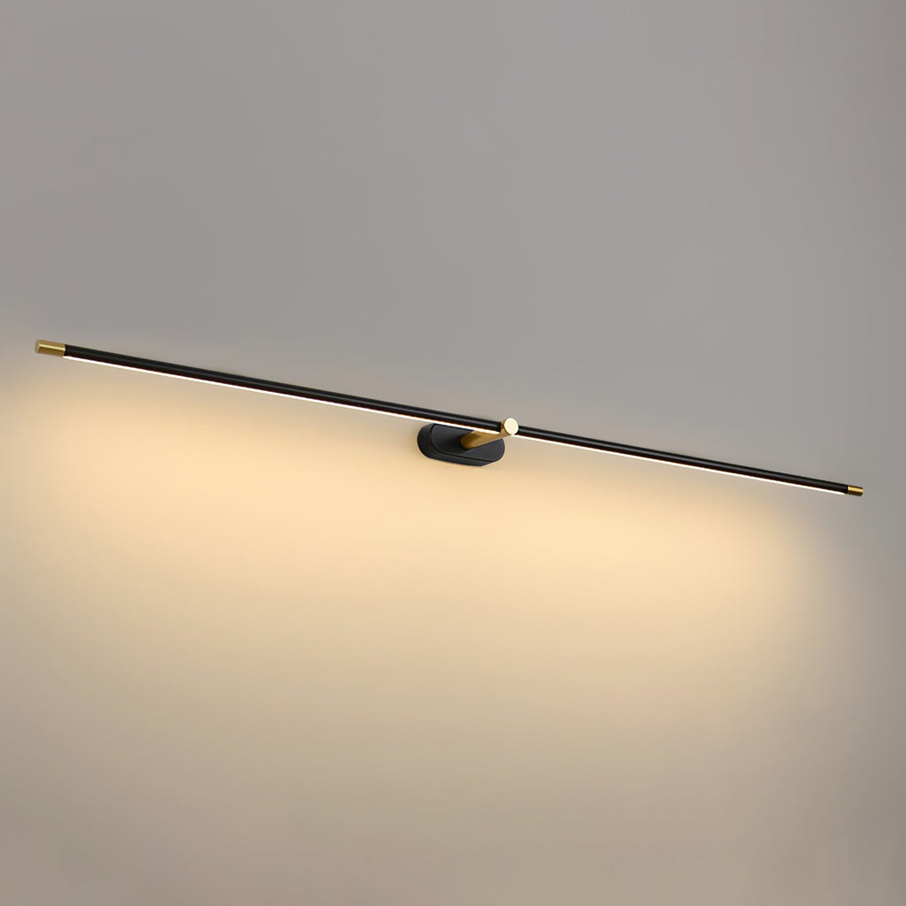 Wall Lamp, Rechargeable Cordless Linear LED, USB, Remote Dimmable