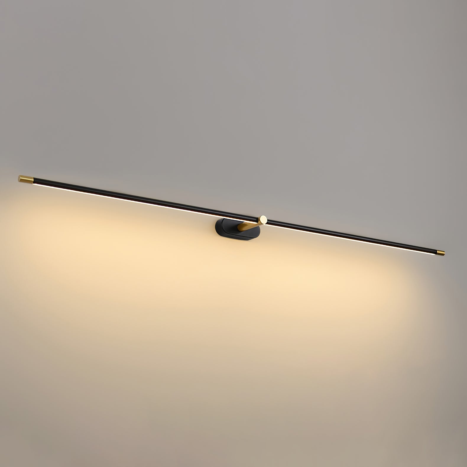 Wall Lamp, Rechargeable Cordless Linear LED, USB, Remote Dimmable