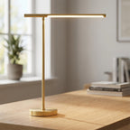 Adjustable LED Desk Lamp With Tilting Arm, Three Colour Temperatures