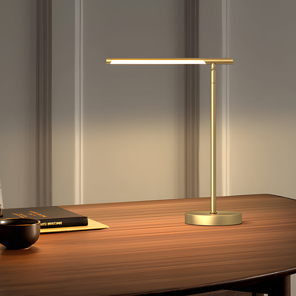 Adjustable LED Desk Lamp With Tilting Arm, Three Colour Temperatures