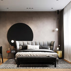 Chandelier, Mobile Opaline Glass Globes, Brass or Black, G9 and G4