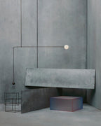 Chandelier, Mobile Opaline Glass Globes, Brass or Black, G9 and G4