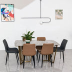 Chandelier, Mobile Opaline Glass Globes, Brass or Black, G9 and G4