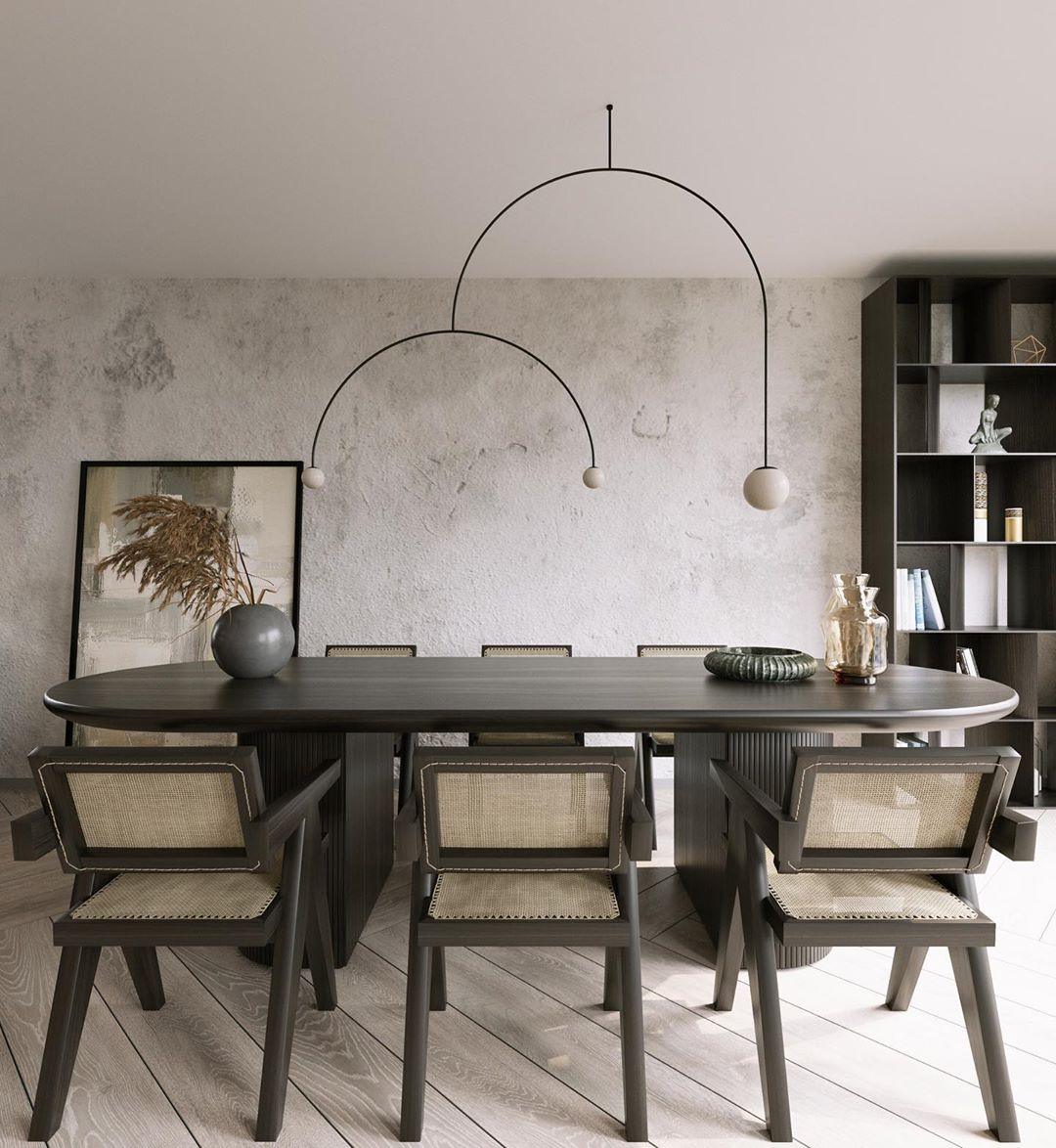 Chandelier, Mobile Opaline Glass Globes, Brass or Black, G9 and G4