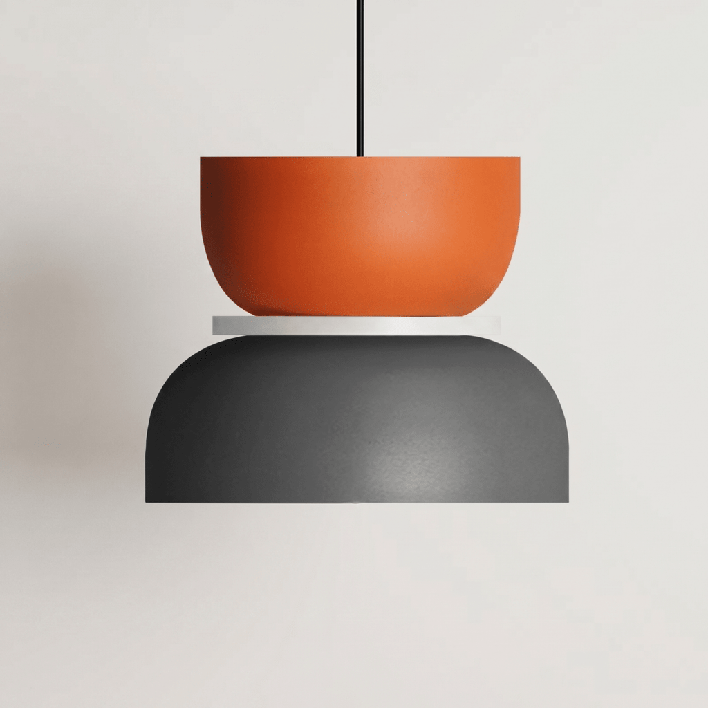 Acrylic Pendant Light With Aluminum Body, Single-Head Ceiling Fixture