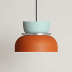 Acrylic Pendant Light With Aluminum Body, Single-Head Ceiling Fixture