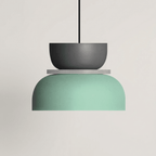Acrylic Pendant Light With Aluminum Body, Single-Head Ceiling Fixture