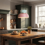 Acrylic Pendant Light With Aluminum Body, Single-Head Ceiling Fixture