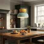 Acrylic Pendant Light With Aluminum Body, Single-Head Ceiling Fixture