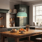 Acrylic Pendant Light With Aluminum Body, Single-Head Ceiling Fixture