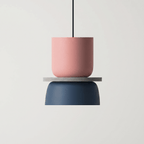 Acrylic Pendant Light With Aluminum Body, Single-Head Ceiling Fixture